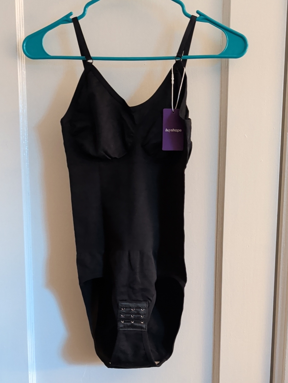 NWT 🏷️ heyshape Black One-Piece Bodysuit / Shapewear Sz M